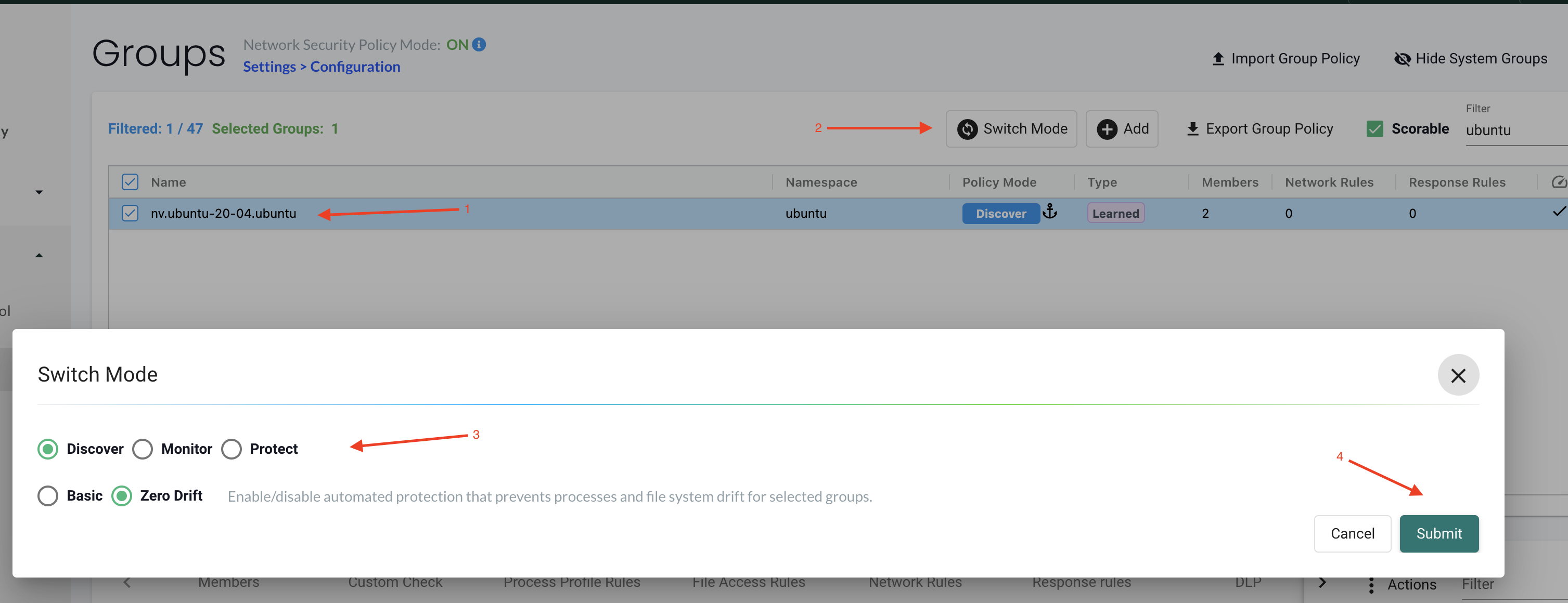 modes-manually