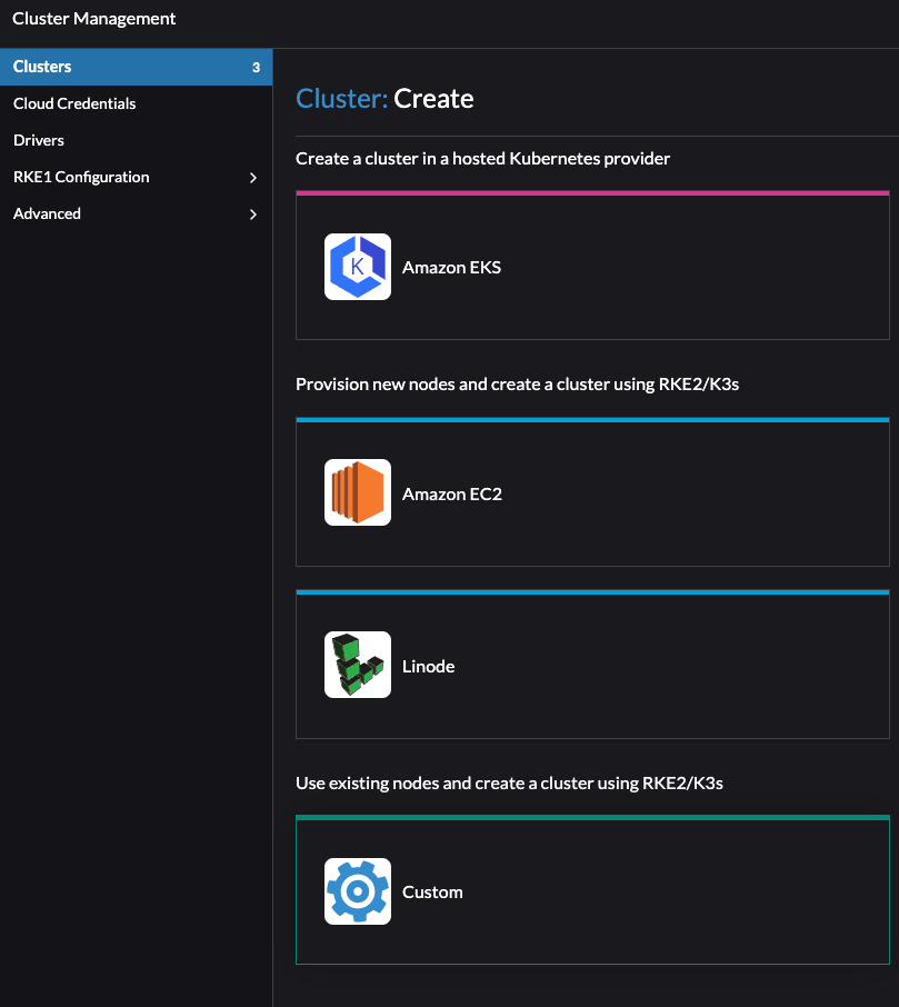 custom-cluster