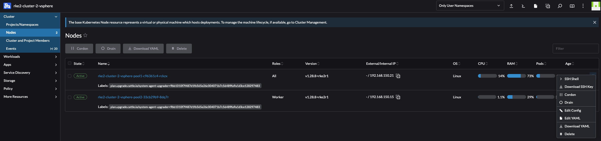 node-operations