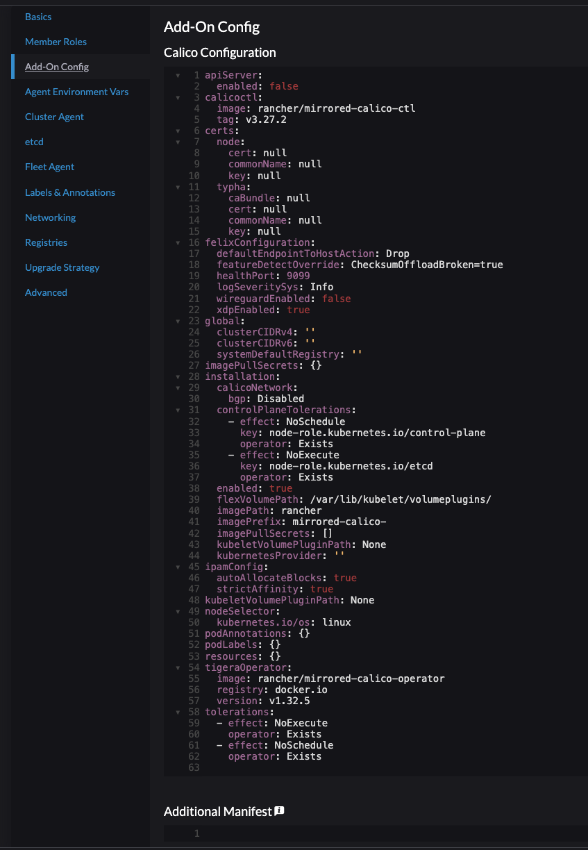 calico-add-on-config