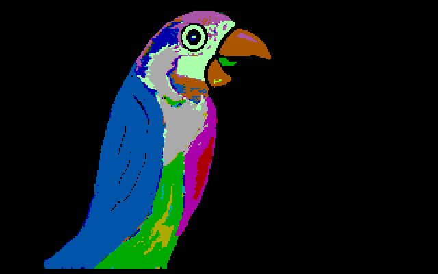 Talking parrot